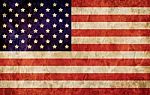 USA Flag Stock Photo