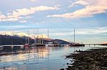 Ushuaia, Beagle Channel. Tierra Del Fuego, Argentina Stock Photo