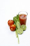 Vegetable Juice Stock Photo