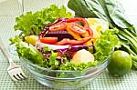 Vegetable Salad Stock Photo