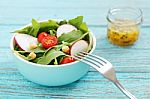 Vegetarian And Diet Food Stock Photo