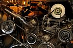 Vehicle Engine Stock Photo