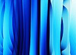 Vertical Blue 3d Extruded Cave Walls Landscape Background Stock Photo