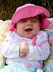 Very Happy Infant Stock Photo