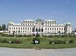 Vienna - Belvedere Palace Stock Photo