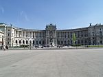 Vienna - New Hofburg Palace Stock Photo