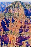 View From The North Rim Of The Grand Canyon Stock Photo