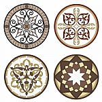 Vignettes Mosaic Stock Photo