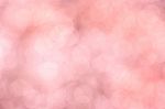 Vintage Blurred Bokeh Spring Pink Soft Pastel Background Stock Photo