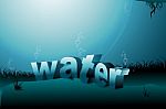 Water Background Stock Photo