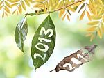 Welcome To 2013 Stock Photo