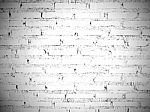 White Brick Wall Background Stock Photo