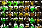 Wine Rack Stock Photo