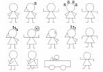 Woman Manner Signs Stock Photo