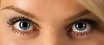 Woman's Eyes Stock Photo