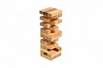 Wooden Brick Block Stock Photo