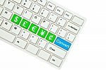 Wording Money Save On Keyboard Stock Photo