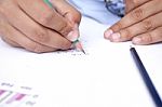 Worktable Stock Photo