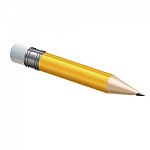 Yellow Pencil Stock Photo