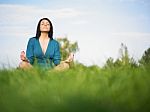 Yoga, Meditation, Spirituality Stock Photo