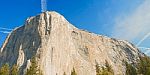 Yosemite National Park El Captain Rock Stock Photo