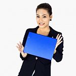 Young Confidence Business Woman Stock Photo