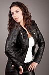 Young Fashion Lady Stock Photo