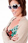 Young Smiling Lady Stock Photo