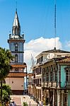 Zaruma - Town In The Andes, Ecuador Stock Photo
